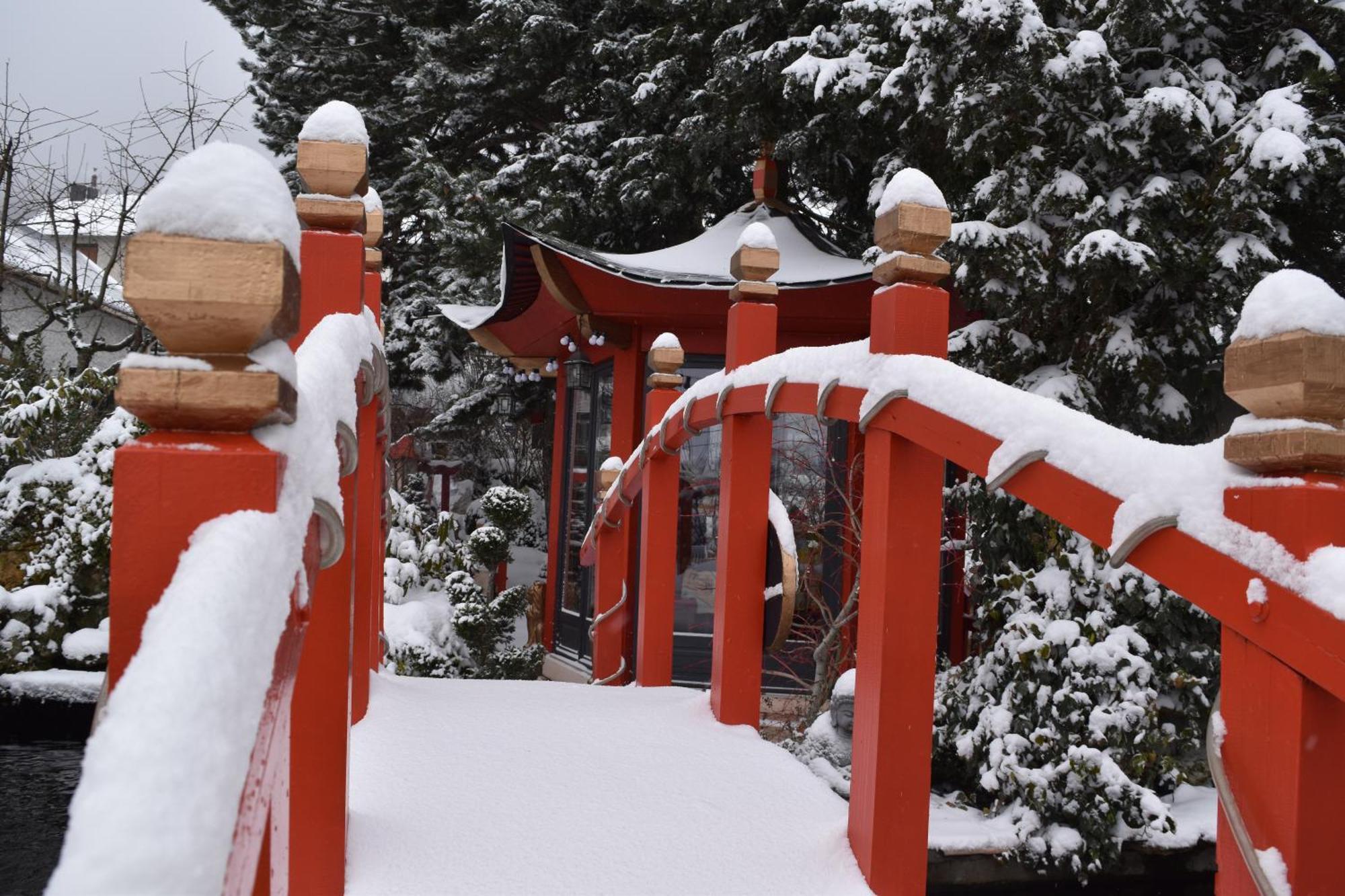 Gite Au Printemps Japonais, Petit Train De La Mure, Parc Des Ecrins Pierre-Chatel Exteriér fotografie